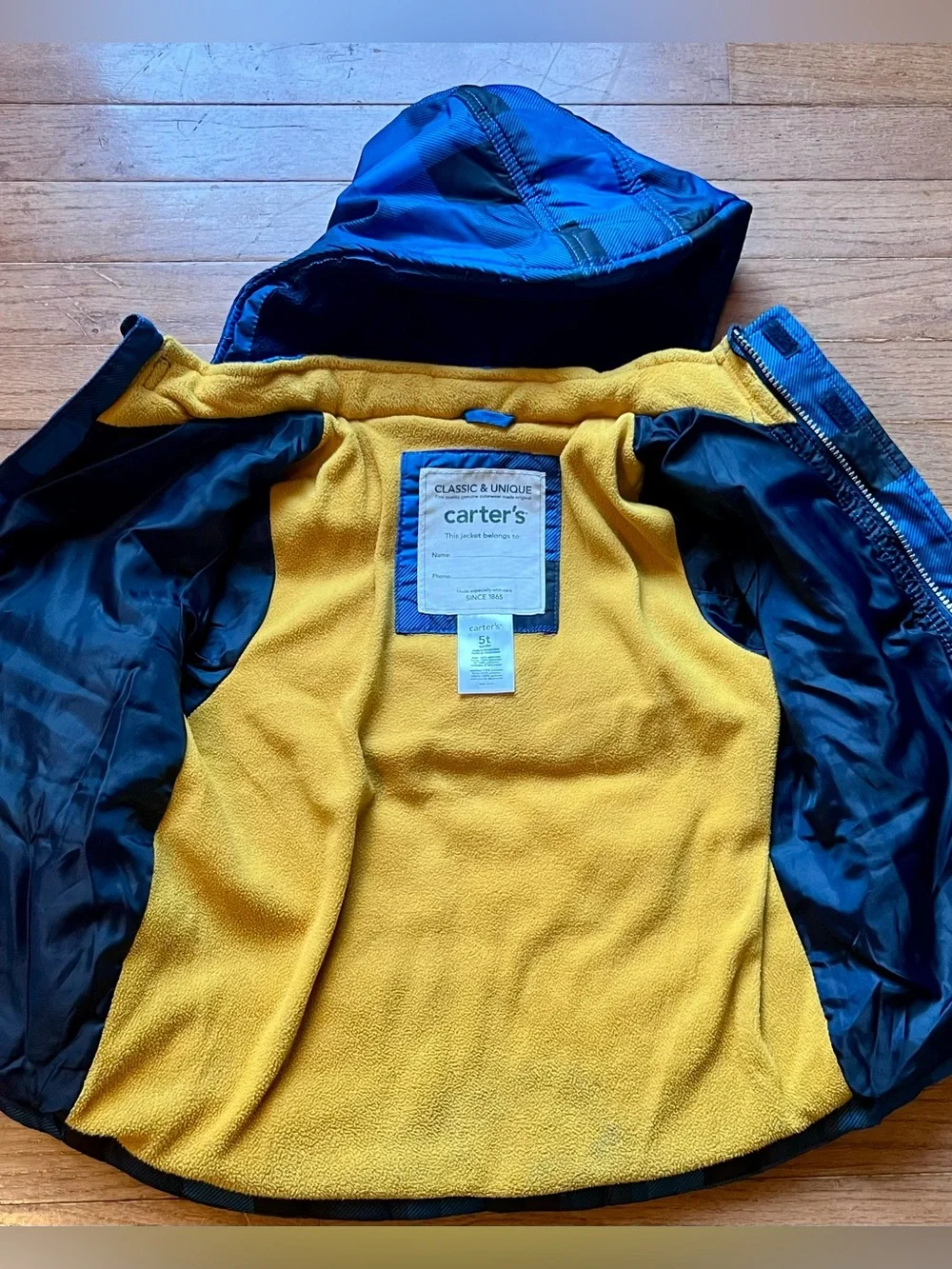 Toddler’s Carters Puffer Jacket - 5T
